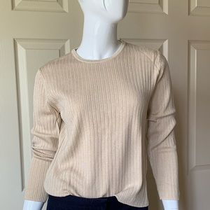 Vintage Women’s Ribbed Longsleeve Top